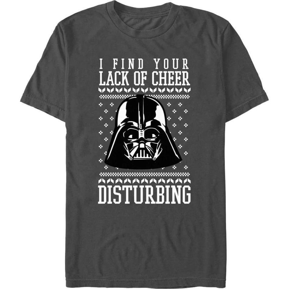 Lack Of Cheer Faux Ugly Christmas Sweater Star Wars Tshirt